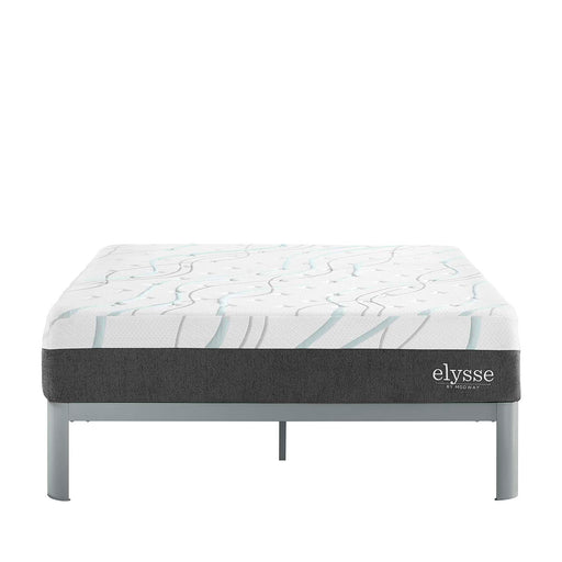 Elysse Full CertiPUR-USÂ® Certified Foam 12" Gel Infused Hybrid Mattress 5578-WHI