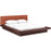Freja Queen Fabric Platform Bed 5721-WAL-ORA-SET