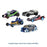 DC Comics Hot Wheels 1:64 Character Car 2017 Mix 1 Case     