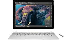 PCW-FGH-00001 MICROSOFT FACTORY RECERTIFIED SURFACE BOOK COMMERCIAL DETACHABLE INTEL:I5-6300U/CI5-2.40GLV 8GB/ONBOARD 128GB/SSD MR 802.11AC+BT 2XWEBCAM INTEL-HD520/IGP 13.5PIXELSENSE/TOUCH+PEN W10P-64 3.4LBS SILVER 1YR