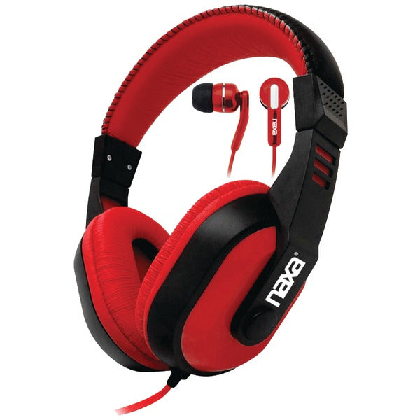 HDPHN/EARBUDS COMBO RED