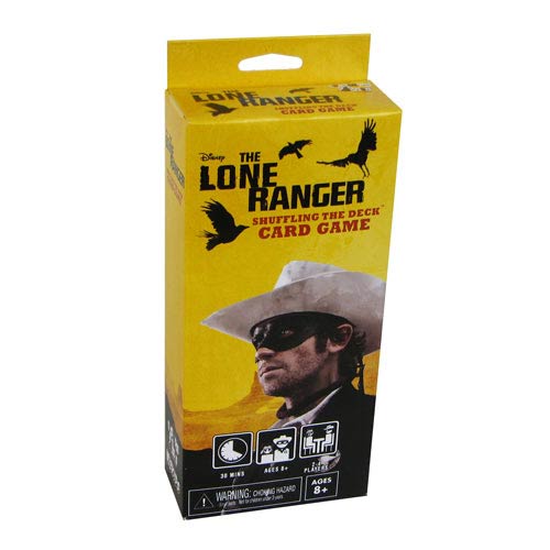 Lone Ranger Movie Shuffling the Deck Card Game              