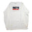 New Jersey Nets White Long Sleeve Shooting T Shirt 2XL w/Yellowish Stains