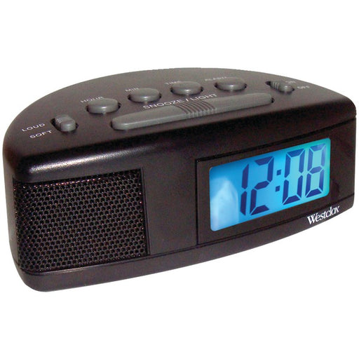 LOUD LCD ALMCLK W/BKLT