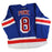 Darroll Powe # 8 New York Ranger Blue Issued Jersey ( size 54)