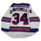 John Mitchell #34 New York Ranger White Issued Jersey ( Size 58)
