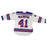 Chris McCarthy # 41 New York Ranger White Issued Jersey ( Size 58)