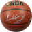 Charles Oakley Signed I/O Brown Basketball
