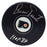 Bernie Parent Signed Philadelphia Flyers Puck w/ "HOF" Insc