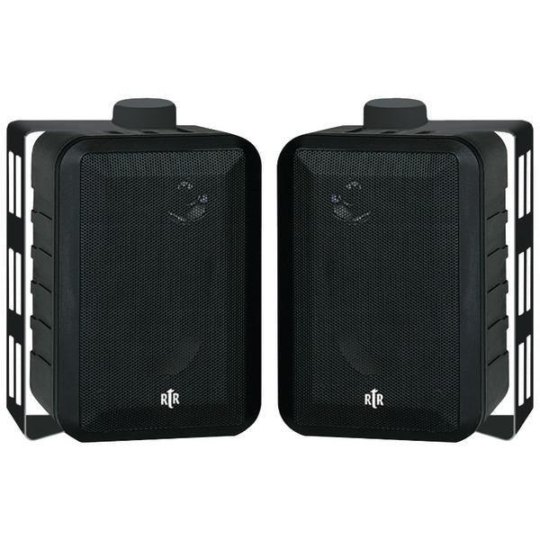 Bic America Rtrv44-2 Rtr Series 3-way Indoor-outdoor Speakers (black)