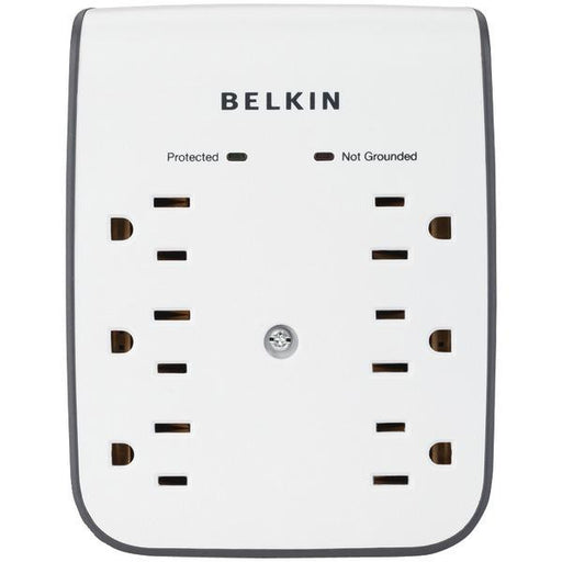 BELKIN BV106050-CW 6-Outlet Surge Protector with 2 USB Ports