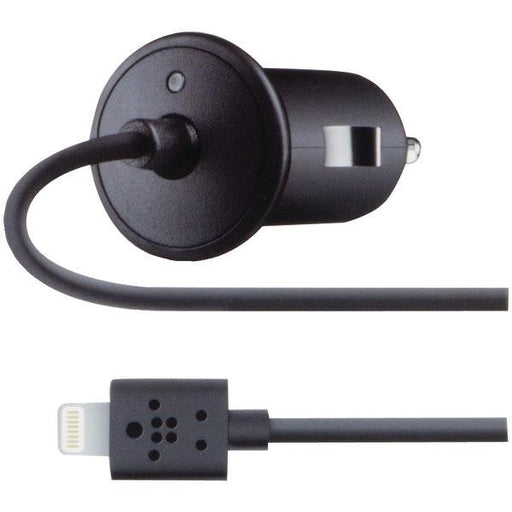 Belkin F8j075btblk 2.1-amp Car Charger With Lightning(tm) Connector, 4ft