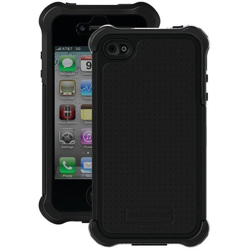 Ballistic Tx0907-a06c Iphone(r) 4-4s Tough Jacket Maxx(tm) Case With Holster (black)