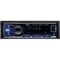 BOSS AUDIO 611UAB Single-DIN In-Dash Mechless AM-FM Receiver (With Bluetooth(R))