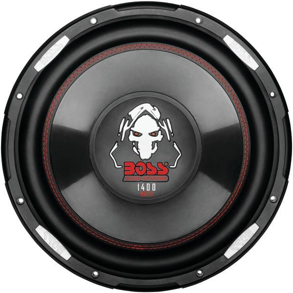 Boss Audio P120f Phantom Series Low-profile Subwoofer (12"; 1,400w)