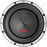 Boss Audio P128dc Phantom Series Dual Voice Coil Subwoofer With Die-cast Aluminum Basket (12")
