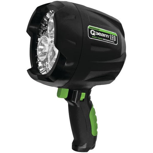 Qbeam 800-5002-0 682-lumen Led Lithium Rechargeable Spotlight With Red Led Night Vision