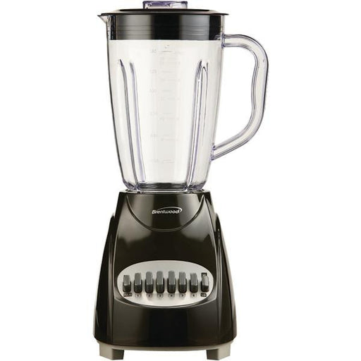 Brentwood Jb-220b 12-speed Blender With Plastic Jar (black)