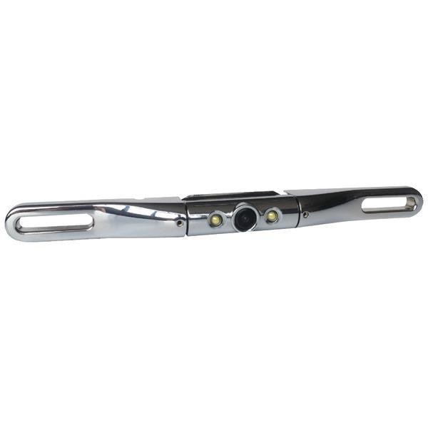 Boyo Vtl402cl Lite-bar Type License-plate Camera With Led Light (chrome)