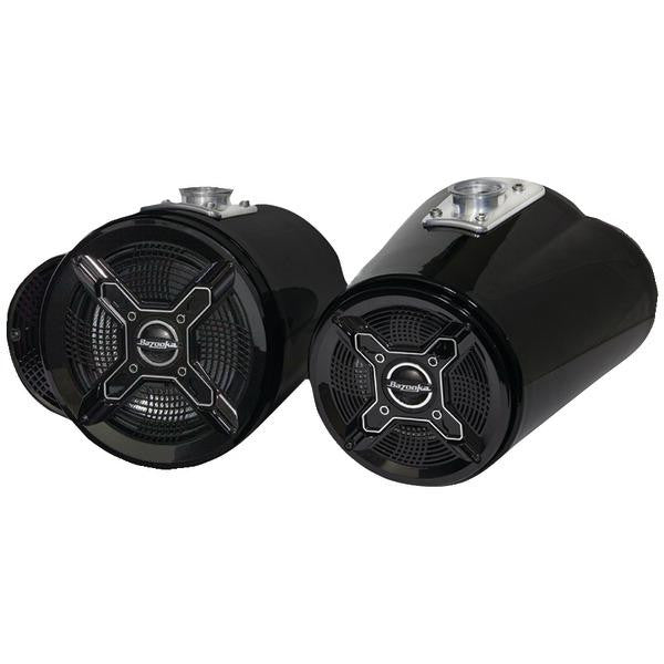 Bazooka Mt8265b 8" & 6.5", 250-watt Double-ended Marine Tubbie (black)