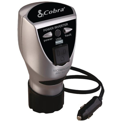 Cobra Electronics Cpi 200 Ch 200-watt 12-volt Dc To 120-volt Ac Power Inverter