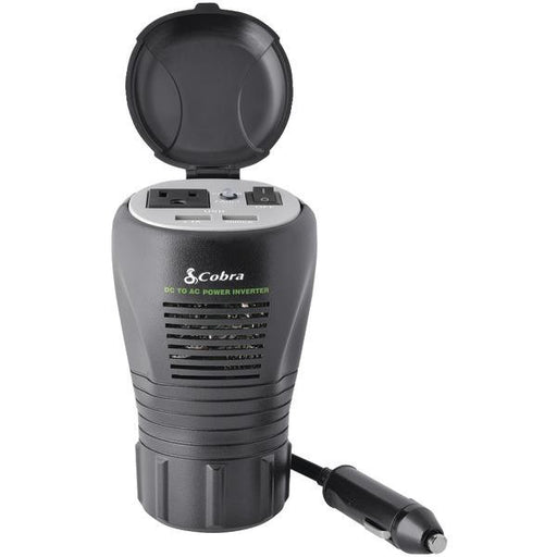 COBRA ELECTRONICS CPI290CH 200-Watt 2.1A USB 12-Volt DC to 120-Volt AC Power Inverter