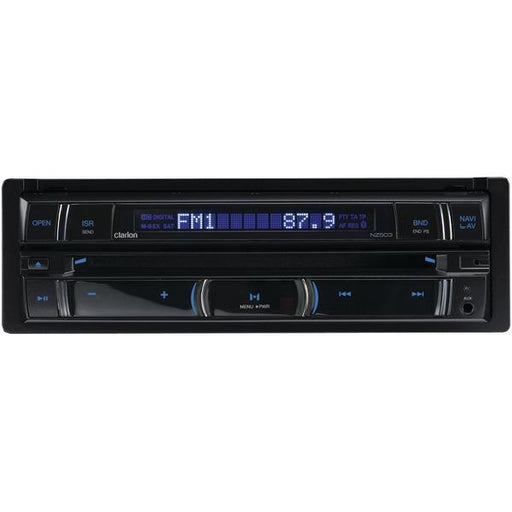 Clarion Nz503 7" Single-din In-dash Navigation Multimedia Receiver With Dvd, Bluetooth(r) & Hd Rad