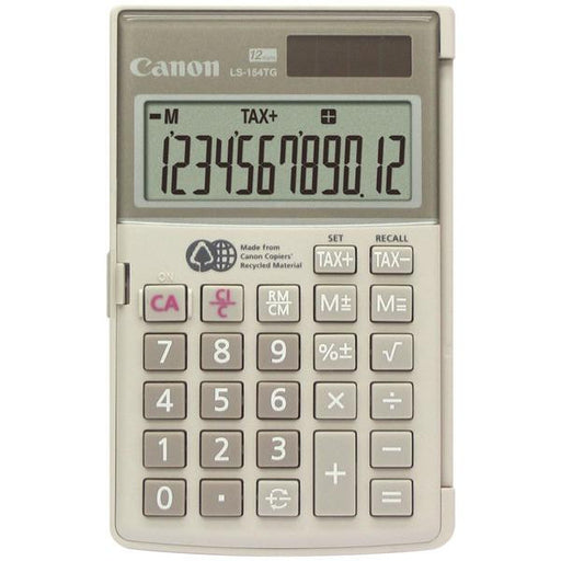Canon 1075b004aa 12-digit Handheld Calculator