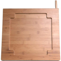 Cta Pad-bks Ipad(r) Bamboo Adjustable Kitchen Stand With Knife Storage