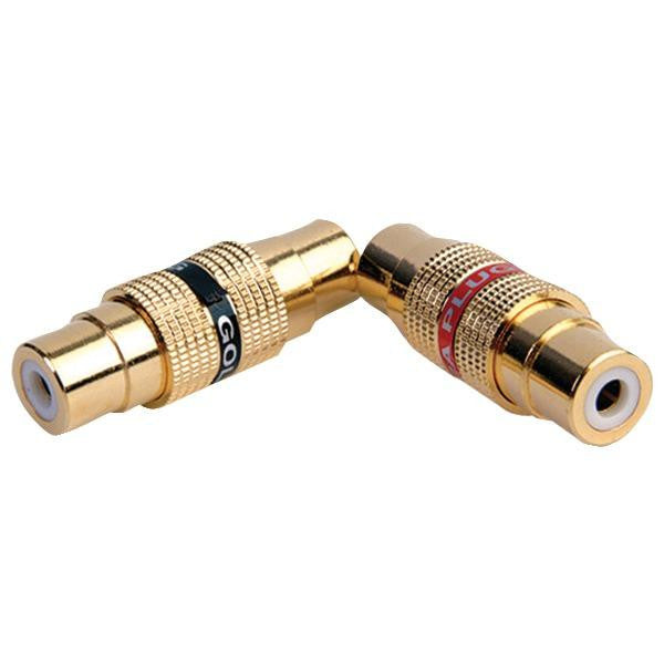 Db Link Bf106 Gold Barrel Connectors, 2 Pk (female-female)