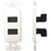 Datacomm Electronics 20-4502-wh D Cor Wall Plate Insert With 90  Dual Hdmi(r) Connector