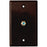 Datacomm Electronics 32-2024-br 2.4ghz Coaxial Wall Plate (brown)