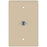 Datacomm Electronics 32-2024-iv 2.4ghz Coaxial Wall Plate (ivory)