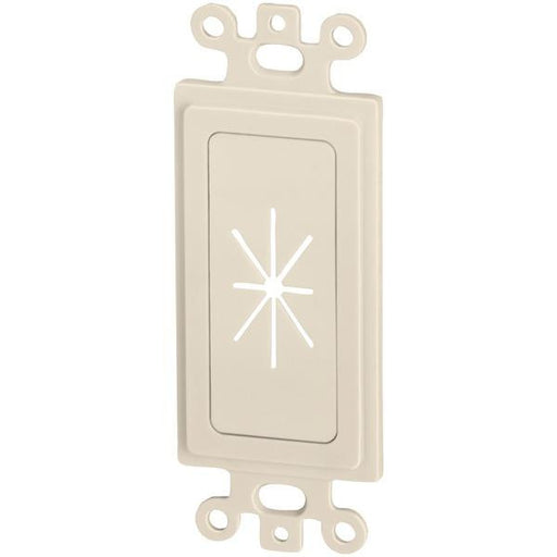 Datacomm Electronics 45-0016-la D Cor Insert With Flexible Opening (light Almond)