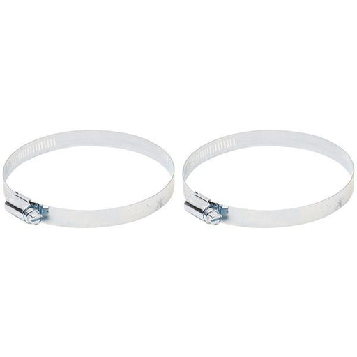 Deflecto Mcx4 4" Worm Drive Clamps, 2 Pk