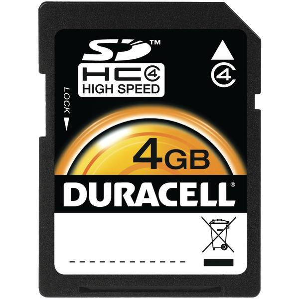 Duracell Du-sd-4096-c Clamshell Sd(tm) Card (4gb)