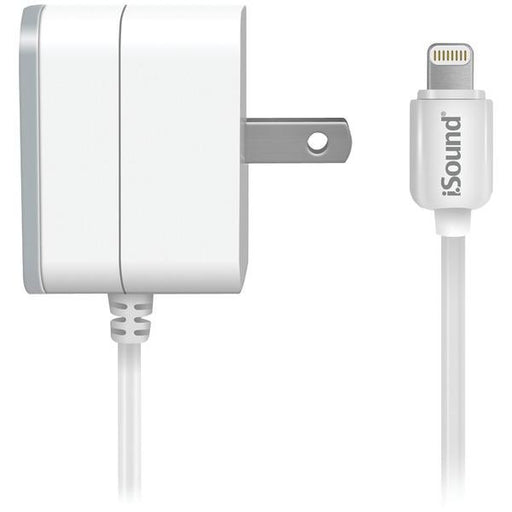 Isound Isound-5903 2.1-amp Ac Charger With Lightning(tm) Connector, 3ft