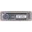 Dual Am400w Marine Single-din Cd Receiver With Noaa Weather Band & Ipod(r) Control
