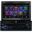 DUAL DV715B 7" Single-DIN In-Dash DVD Receiver with Motorized Touchscreen & Built-in Bluetooth(R)