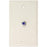 Eagle Aspen 500273 3ghz Wall Plate (white)