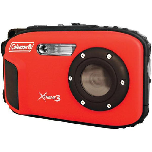 Coleman C9wp-r 20.0 Megapixel Xtreme3 Hd-video Waterproof Digital Camera (red)