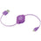 Retrak Etcablemicrl Retractable Micro Usb Cable (purple)