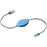 Retrak Etltusbbu Retractable Lightning(tm) Charge & Sync Cable (blue)