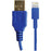 UNIDEN UN1138 Lightning(TM) to USB Charge & Sync Cable (Blue)