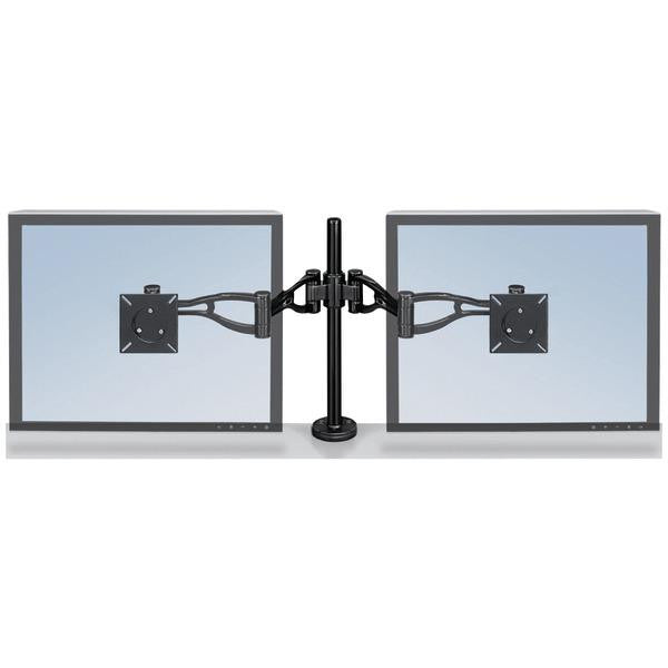 FELLOWES 8041701 Professional Series Depth Adjustable Monitor Arm (Dual Arms)