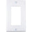 Union 80401-w Residential-grade D Cor Wall Plate (single Gang, White)