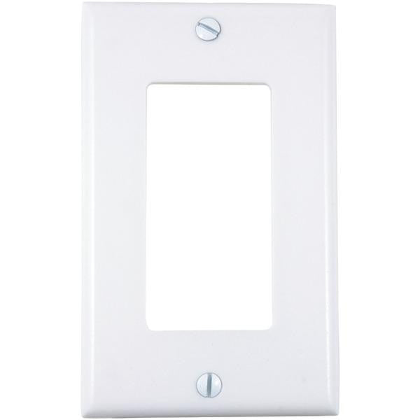 Union 80401-w Residential-grade D Cor Wall Plate (single Gang, White)