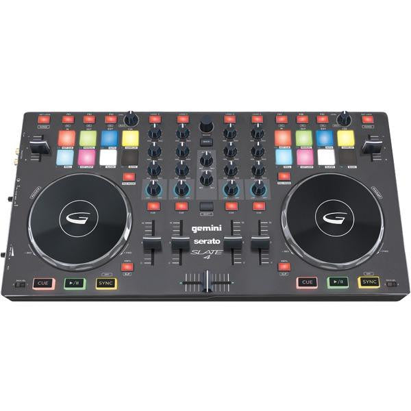 Gemini Slate 4 Slate 4 4-channel Serato(r) Dj Intro Controller