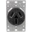 5206 Single-flush Range Receptacle (3 Wire)