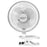 COMFORT ZONE CZ6C 6" Clip-On Fan